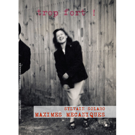 MAXIMES MECANIQUES - SYLVAIN SOLARO